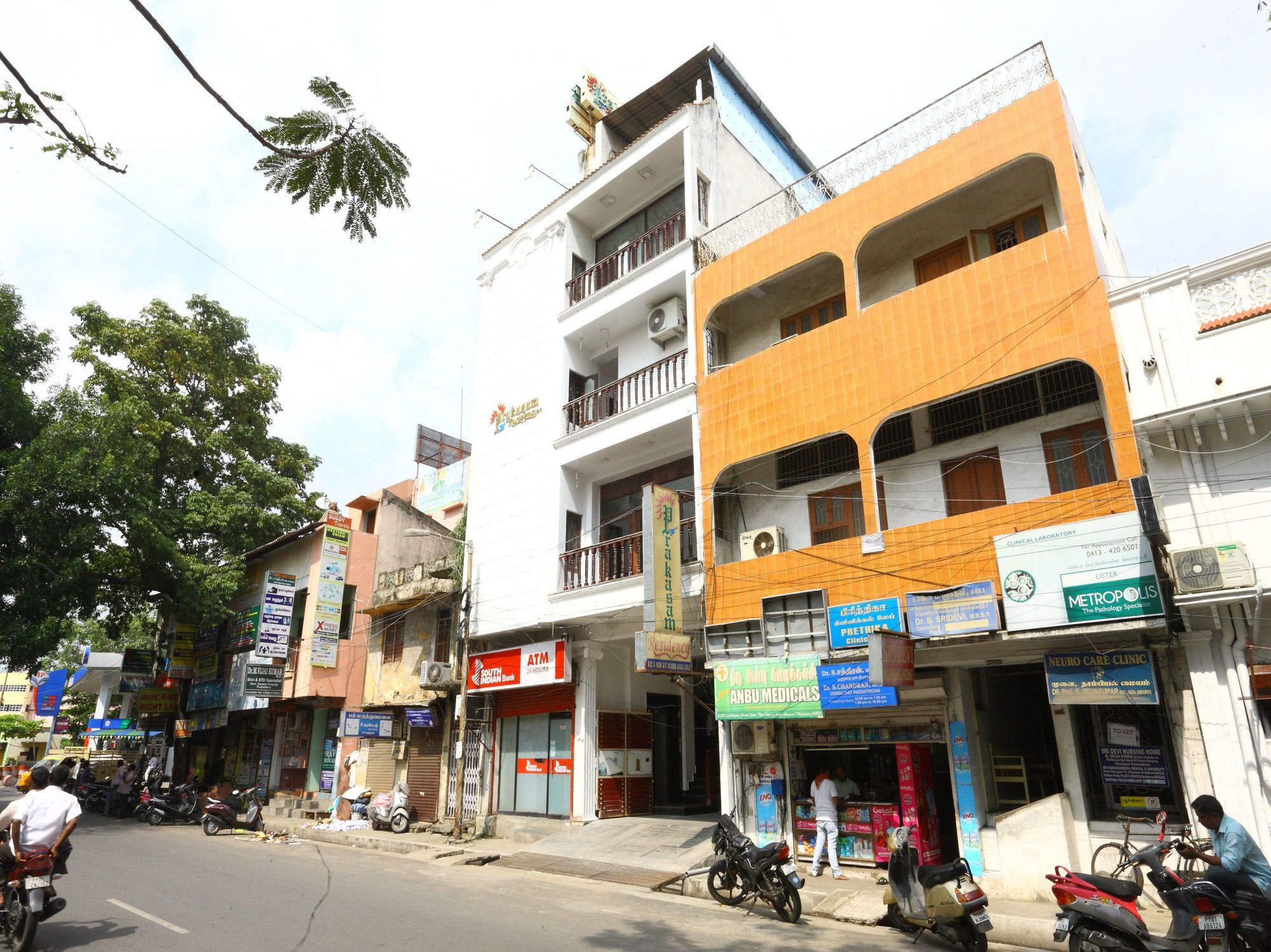 蓬蒂切里 Oyo 094 Bussy St Prakasam Residency酒店 外观 照片