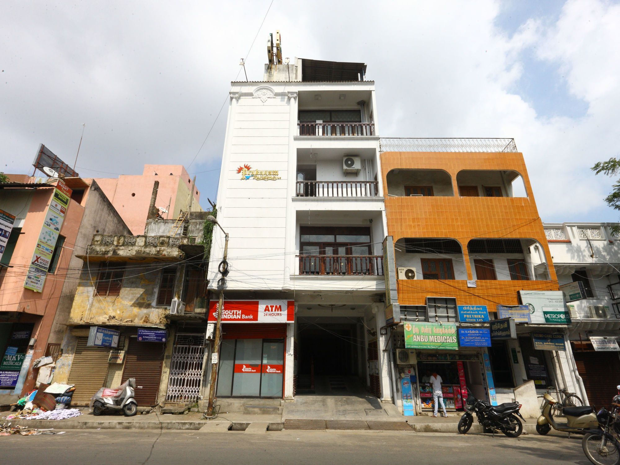 蓬蒂切里 Oyo 094 Bussy St Prakasam Residency酒店 外观 照片