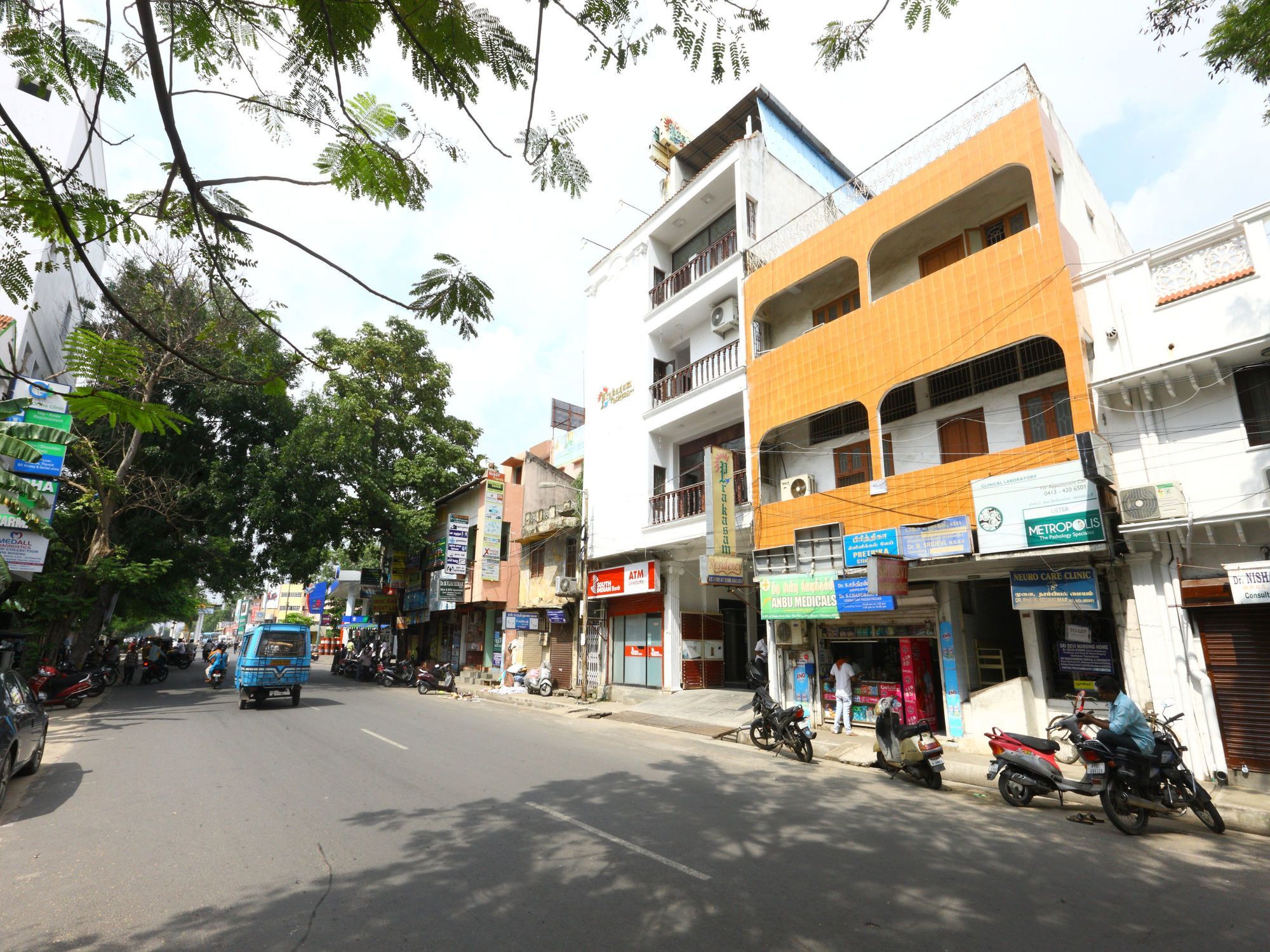 蓬蒂切里 Oyo 094 Bussy St Prakasam Residency酒店 外观 照片